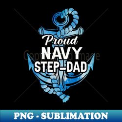 Proud Navy Niche Veterans Day Father Day - Aesthetic Sublimation Digital File - Revolutionize Your Designs