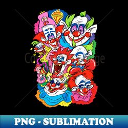 Killer Klowns - Premium PNG Sublimation File - Transform Your Sublimation Creations