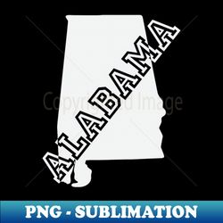Alabama State - Creative Sublimation PNG Download - Perfect for Sublimation Mastery