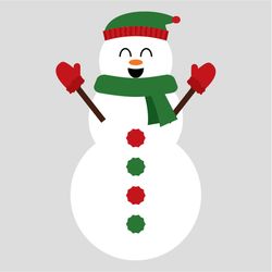Snowman SVG, PNG files. Merry Christmas. Snowman.  Digital Download.