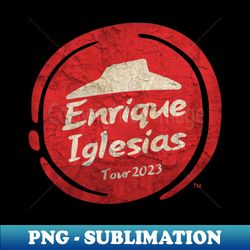 Cosplay Parody Pizza Hut Vintage Music Lovers - Enrique Iglesias Tour 2023 - Exclusive PNG Sublimation Download - Stunning Sublimation Graphics