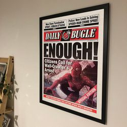 Daily Bugle Spider-Man 1 Poster, NoFramed, Gift.jpg