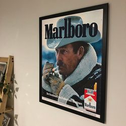 Marlboro Cigarettes Wall Art poster, No Framed, Gift.jpg
