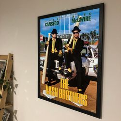The Bash Brothers Art Print Poster, No Frame Movie Film Print Poster, NoFramed, Gift.jpg