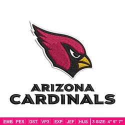 Arizona bird Embroidery Design, Logo Embroidery, NFL Embroidery, Embroidery File,Logo shirt, Digital download