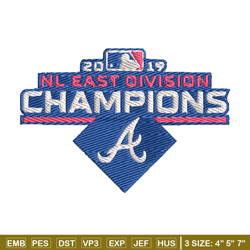 Atlanta Braves logo embroidery design, logo sport embroidery, baseball embroidery, logo shirt, MLB embroidery (29)