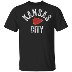 Red KC Sports Fan Gear Vintage Kansas City Arrowhead Kc 2020 TShirt