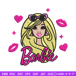 Barbie girl logo Embroidery, Barbie girl logo Embroidery, logo design, Embroidery File, logo shirt, Digital download.