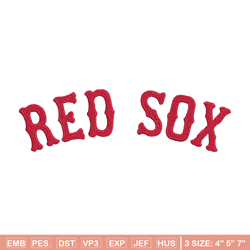 Boston Red Sox Logo embroidery design, logo sport embroidery, baseball embroidery, logo shirt, MLB embroidery. (11)