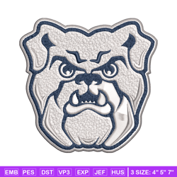 Butler Bulldogs embroidery design, ETSU Buccaneers embroidery, logo Sport, Sport embroidery, NCAA embroidery.