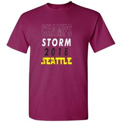 Seattle Champs Storm T-shirt 2018 Final Basketball Women
