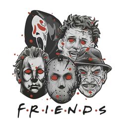 Horror Characters Friends Michael Myers PNG Download