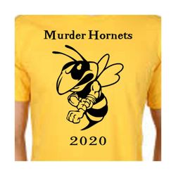 Murder Hornets SVG 2020 challanges Download t-shirt design for Cricut or Sillhouette