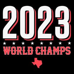 Texas Rangers 2023 World Champs SVG Digital Cricut File