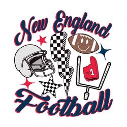 New England Football NFL Team SVG