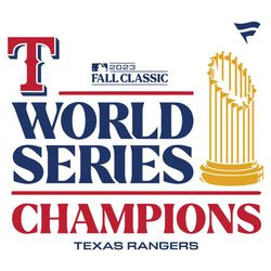 Texas Rangers 2023 World Series Champions Locker Room SVG