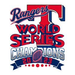 Texas World Series Champions 2023 SVG Graphic Design File