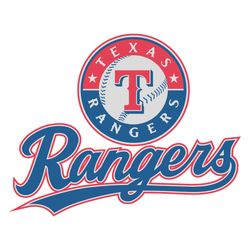 Texas Ranger Logo American Football SVG Cricut Files