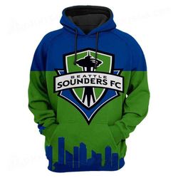 Mls- Seattle Sounders Fc 3D Hoodie Style 03