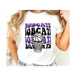 Bobcats Basketball SVG PNG, Bobcats Mascot svg, Bobcats svg,Bobcats School Team svg,Bobcats  Hoop svg,Basketball Hoop sv