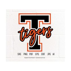 Tigers SVG PNG, Tigers Mascot svg, Tigers Cheer svg, Tigers Shirt svg, Tigers Sport svg, Tigers Mom svg,Tigers Love svg,