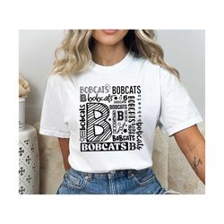 Bobcats SVG PNG, Bobcats Mascot svg, Bobcats Typography svg, Bobcats Shirt svg, Bobcats Love svg, School Spirit, Bobcats