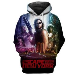 Lt-Film086 &8211 Escape From New York Hoodie All Over Printed