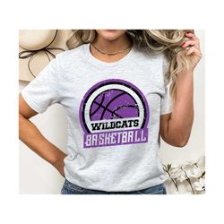 Wildcats Basketball SVG PNG, Wildcats svg, Basketball svg, Wildcats Shirt svg, Wildcats Cheer svg, Basketball Shirt svg,