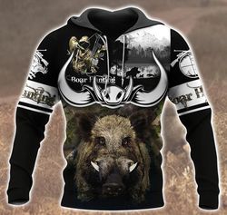Love Boar Hunting 3D All Over Print | Hoodie | Unisex | Full Size | Adult | Colorful | HT5149