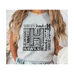 Hawk svg, Hawk, Hawks, svg, png, H, Sublimation, Clipart, Cricut svg, SVG for Shirts, SVG for Cricut, Sport svg, Typogra