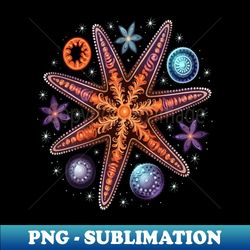 Starfish Halloween - PNG Sublimation Digital Download - Perfect for Sublimation Mastery