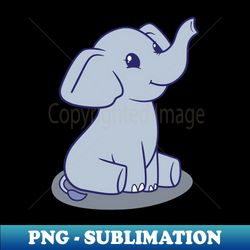 cute baby elephant - modern sublimation png file - stunning sublimation graphics