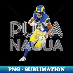 Puka Nacua Rams - PNG Transparent Digital Download File for Sublimation - Spice Up Your Sublimation Projects