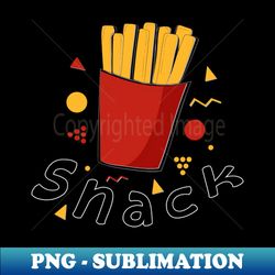 Snack - Decorative Sublimation PNG File - Add a Festive Touch to Every Day