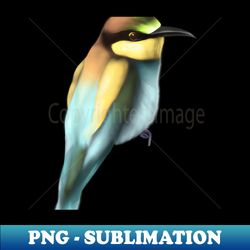 Cute Bee-Eater Drawing - Instant PNG Sublimation Download - Perfect for Sublimation Art