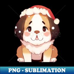 Cute St Bernard Drawing - Trendy Sublimation Digital Download - Perfect for Sublimation Art