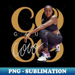 Coco Gauff NBad - PNG Sublimation Digital Download - Enhance Your Apparel with Stunning Detail