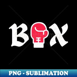 box boxing glove martial arts sport - instant sublimation digital download - defying the norms