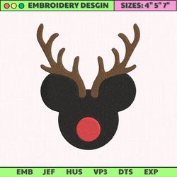 Christmas Embroidery Designs, Mice Embroidery Designs, Cartoon Embroidery Designs, Merry Christmas Embroidery Designs