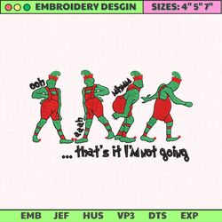 Christmas Embroidery Designs, Thats It Im Not Going Designs, Merry Xmas Embroidery Designs, Est 1957 Embroidery Files
