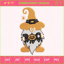 Gnome Embroidery Designs, Custom Embroidery Designs, Halloween Embroidery Designs, Halloween Witch Embroidery