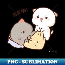 Two Cat Cute - Premium PNG Sublimation File - Instantly Transform Your Sublimation Projects