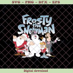 Funny Frosty The Snowman Friends PNG Download