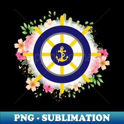 Nautical - Unique Sublimation PNG Download - Enhance Your Apparel with Stunning Detail