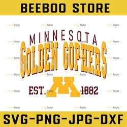 Vintage 90's Minnesota Golden Gophers Svg, Minnesota Vintage Style University Of Minnesota Svg, Png Svg dxf NCAA Svg