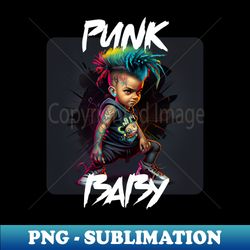 Graffiti Style - Cool Punk Baby 2 - Signature Sublimation PNG File - Create with Confidence