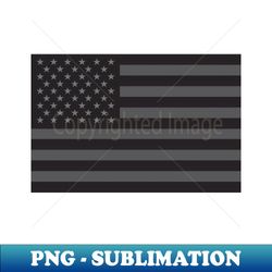 Black American Flag - Sublimation-Ready PNG File - Add a Festive Touch to Every Day