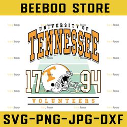 Tennessee Svg, Tennessee Fan Crewneck , Vintage Style University Of Tennessees, 90s NCAA, Png Svg dxf NCAA Svg, NCAA