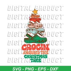Crocin Around The Christmas Tree SVG For Cricut Files