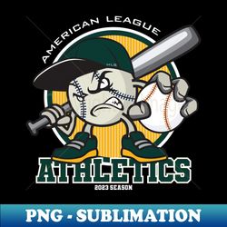 Oakland Baseball - 2023 Season - Elegant Sublimation PNG Download - Spice Up Your Sublimation Projects